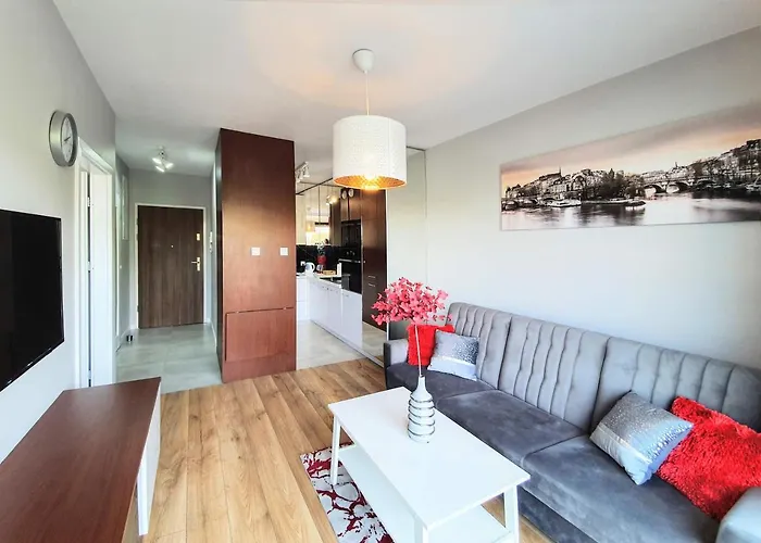 Comfy - Nowa Motlawa Апартаменты Гданьск